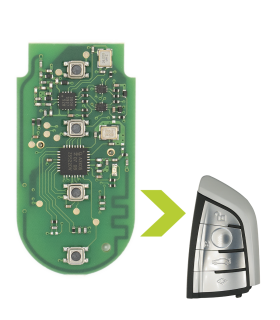 Carte Télécommande KEYDIY FGB23 (434MHz - ID49) pour BMW