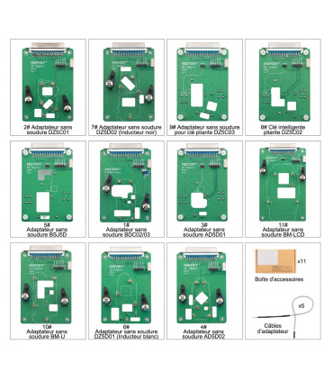 Adaptateur KEYDIY MQB49 5C/5D sans soudure pour KD-X4 et KD-MAX
