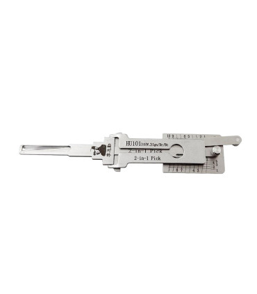 Lishi HU101+V3/V4 crocheteur décodeur pour Ford Land Rover Jaguar Volvo 2-in-1 Mr Li