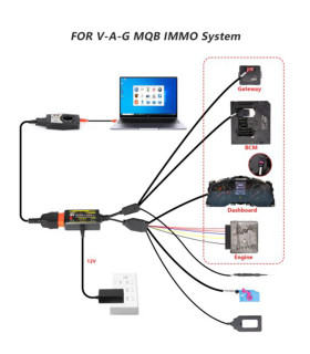 Plateforme de test Godiag GT115 pour systèmes VAG MQB et IMMO4