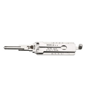 Lishi NSN14 dr-bt crocheteur décodeur Nissan Renault Suzuki Subaru 2-in-1 Mr Li (copie)