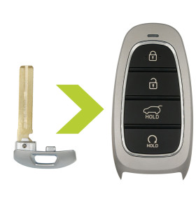 Lame de secours KIA7 pour télécommande Hyundai style Azera