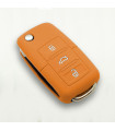 Housse silicone pour clé VW 3 boutons Housse silicone pour clé VW 3 boutons