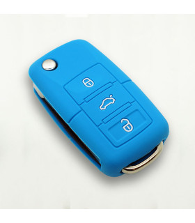 Housse silicone pour clé VW 3 boutons Housse silicone pour clé VW 3 boutons