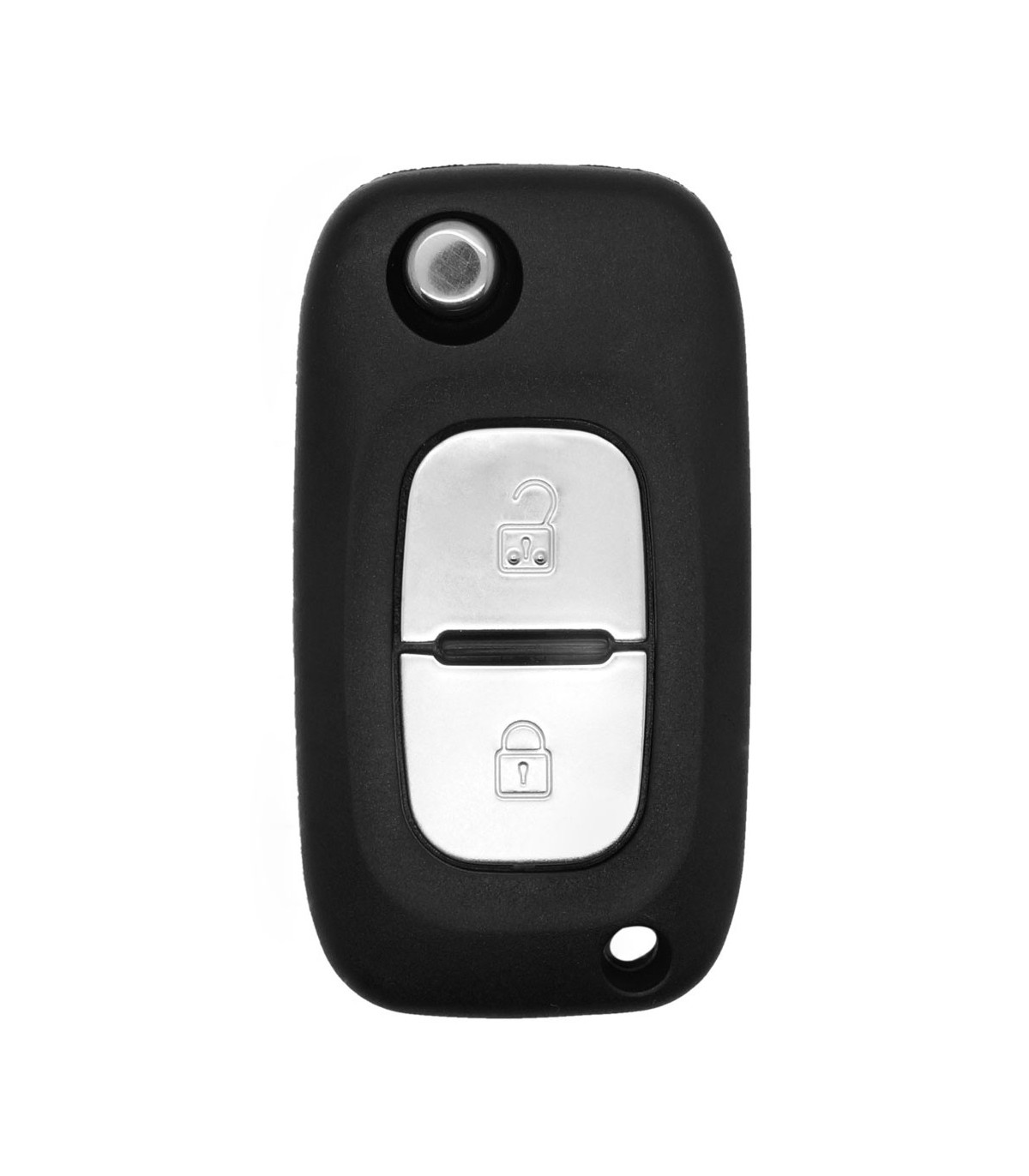2 Pièces Boîtier pour Clé de Voiture Compatible Renault Smart Key