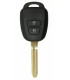 Coque + lame compatible Toyota 2 boutons