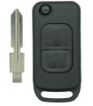 Coque + lame compatible Mercedes 2 boutons Coque + lame compatible Mercedes 2 boutons
