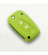 Housse en silicone pour Fiat 3 boutons