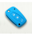 Housse en silicone pour Fiat 3 boutons Housse en silicone pour Fiat 3 boutons