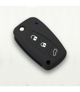 Housse en silicone pour Fiat 3 boutons Housse en silicone pour Fiat 3 boutons