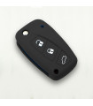Housse en silicone pour Fiat 3 boutons Housse en silicone pour Fiat 3 boutons