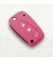Housse en silicone pour Fiat 3 boutons Housse en silicone pour Fiat 3 boutons