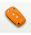 Housse en silicone pour Fiat 3 boutons Housse en silicone pour Fiat 3 boutons
