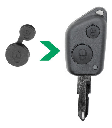 Boutons 2 touches pour Peugeot x2