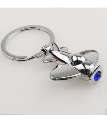 Porte clés Métal Avion