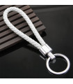 Porte clés Tresse Blanc Porte clés Tresse Blanc