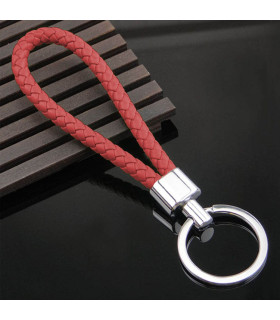 Porte clés Tresse Rouge Porte clés Tresse Rouge