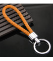 Porte clés Tresse Orange Porte clés Tresse Orange