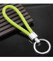Porte clés Tresse Vert Pomme Porte clés Tresse Vert Pomme