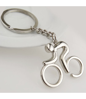 Porte clés Métal Cycliste Porte clés Métal Cycliste