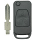 Coque + lame compatible Mercedes 3 boutons