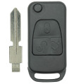 Coque + lame compatible Mercedes 3 boutons Coque + lame compatible Mercedes 3 boutons