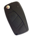 Coque + lame compatible Fiat 2 boutons Coque + lame compatible Fiat 2 boutons