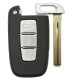 Coque Hyundai / Kia 3 boutons compatible