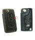Coque compatible Peugeot / Citroën 3 boutons / 0536