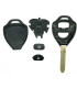 Coque compatible Toyota 2 boutons