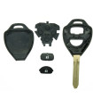 Coque compatible Toyota 2 boutons Coque compatible Toyota 2 boutons