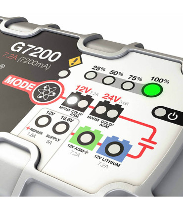 NOCO Chargeur batterie G7200EU 12V/24V 7.2 Amp