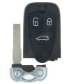 Coque Alfa Romeo 3 boutons 159 spider brera  et son ébauche - de face Coque Alfa Romeo 3 boutons 159 spider brera  et son ébauche - de face