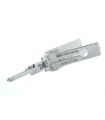 Lishi  HU87V2 crocheteur décodeur pour  HU87 2-in-1 Mr Li Lishi  HU87V2 crocheteur décodeur pour  HU87 2-in-1 Mr Li