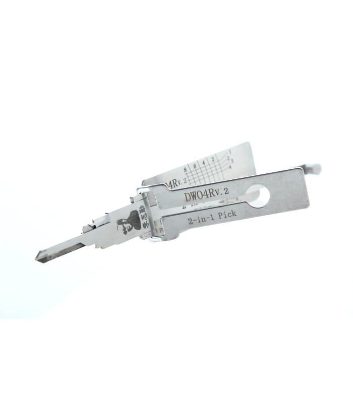 Lishi DWO4R V2 crocheteur décodeur pour DWO4R et DWO5R 2-in-1 Mr Li Lishi DWO4R V2 crocheteur décodeur pour DWO4R et DWO5R 2-in-1 Mr Li