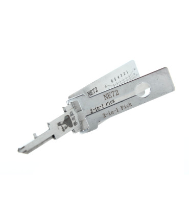 Lishi NE72+AG crocheteur décodeur pour  NE72 2-in-1 Mr Li