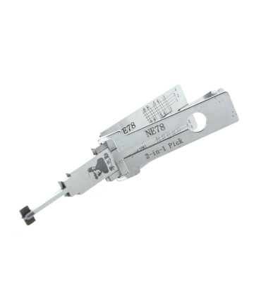 Lishi NE78+ crocheteur décodeur pour  NE78 2-in-1 Mr Li