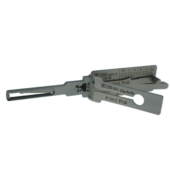 Lishi HU100R-V3/HU127 crocheteur décodeur pour HU100R/HU127 2-in-1 Mr Li Lishi HU100R-V3/HU127 crocheteur décodeur pour HU100R/HU127 2-in-1 Mr Li