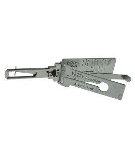 Lishi VA2T crocheteur décodeur pour VA2T 2-in-1 Mr Li Lishi VA2T crocheteur décodeur pour VA2T 2-in-1 Mr Li