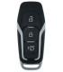 Coque compatible Ford 3 boutons