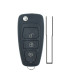 Coque compatible Ford 3 boutons