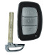 Coque Hyundai / Kia 3 boutons compatible
