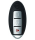 Boitier télécommande Nissan 3 boutons