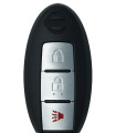 Boitier télécommande Nissan 3 boutons Boitier télécommande Nissan 3 boutons