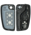 Coque télécommande Nissan 2 boutons Coque télécommande Nissan 2 boutons