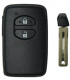 Coque compatible Toyota 2 boutons
