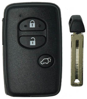 Coque compatible Toyota 3 boutons Coque compatible Toyota 3 boutons