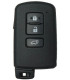 Coque compatible Toyota 3 boutons