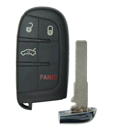 Coque Chrysler 4 boutons compatible