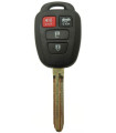 Coque + lame compatible Toyota 4 boutons Coque + lame compatible Toyota 4 boutons